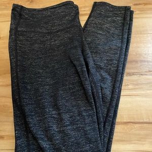 Athleta Heather black leggings